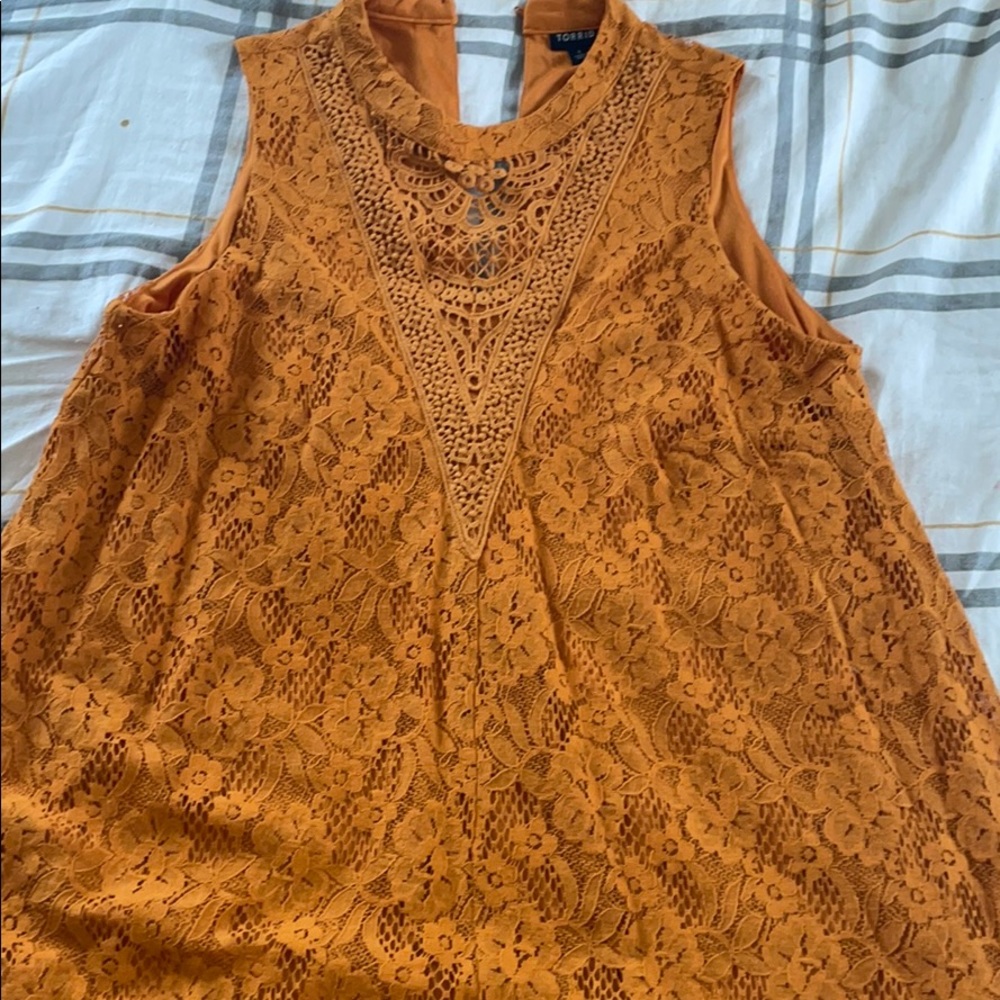 Trapeze style lace dress